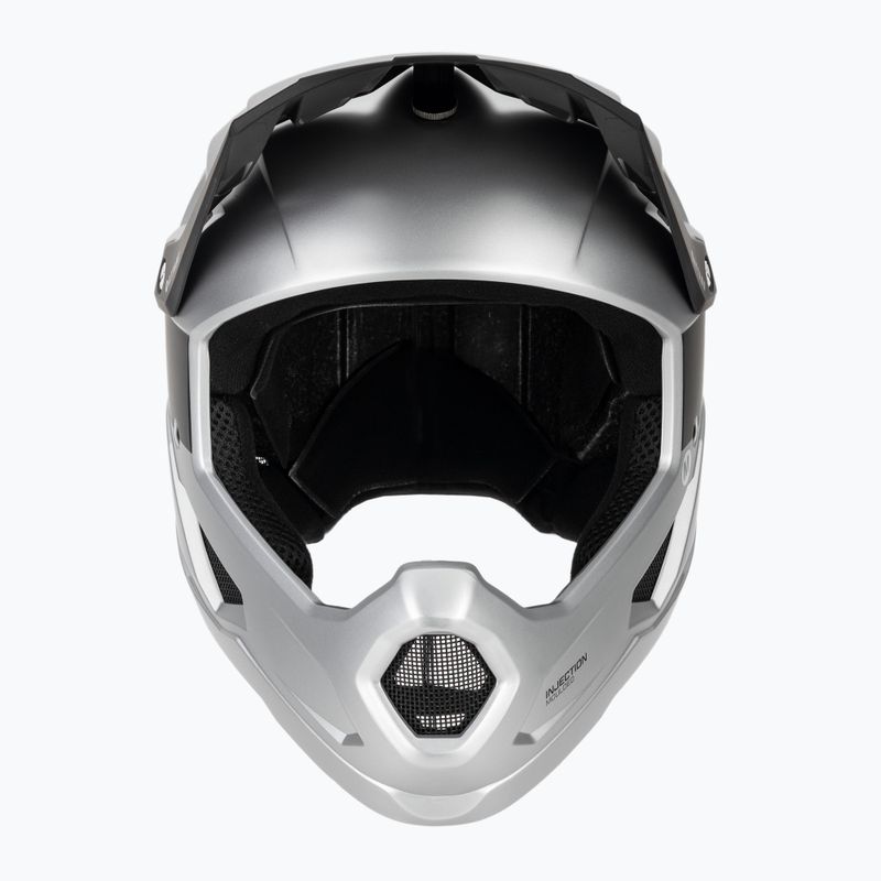 Cyklistická prilba ATTABO State 1.0 full face silver 2