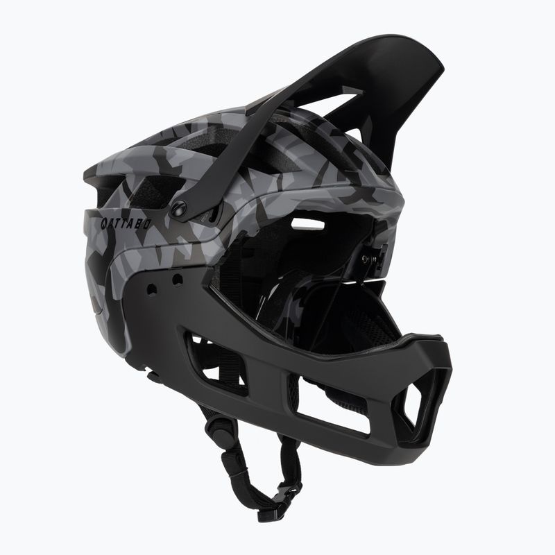 Cyklistická prilba ATTABO  State 2.0 full face gray 9