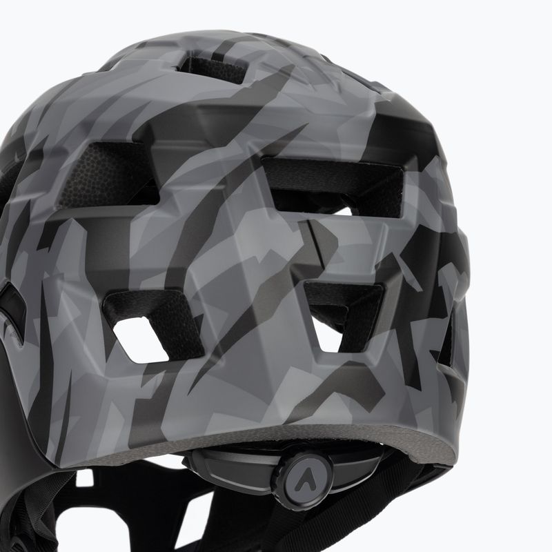 Detská cyklistická prilba ATTABO Predator full face gray 8