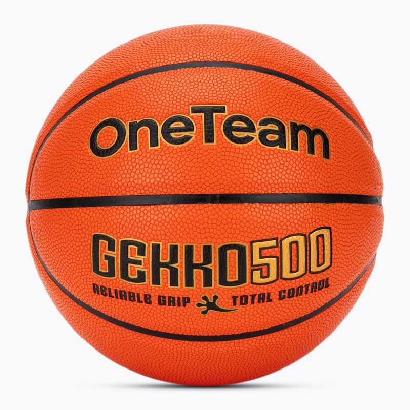 Basketbalová lopta OneTeam GEKKO 6 orange