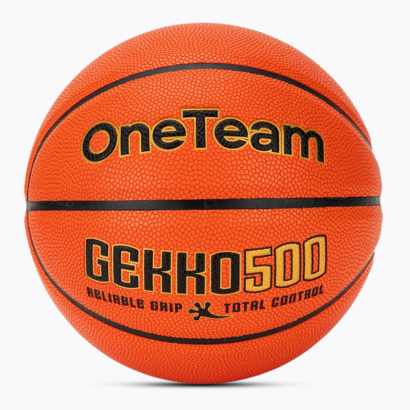 Basketbalová lopta OneTeam GEKKO 7 orange