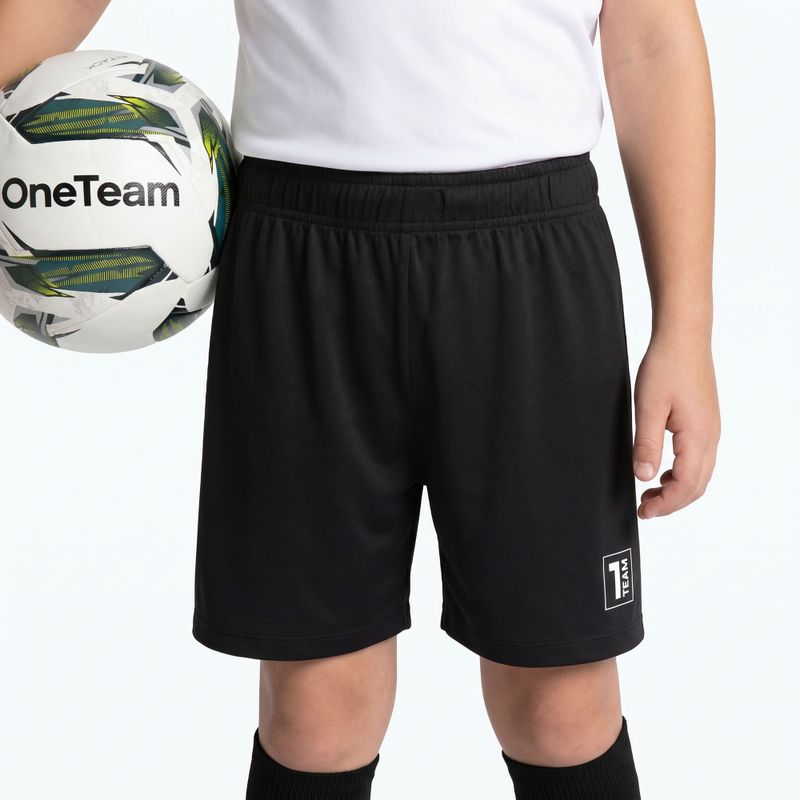 Detská futbalová súprava OneTeam Precision Set tričko a šortky biela 4