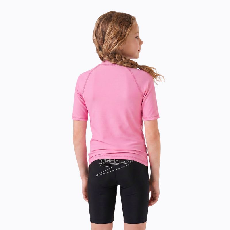 Detské tričko AQUASTIC Rimos UV 50+ UPF pink 2