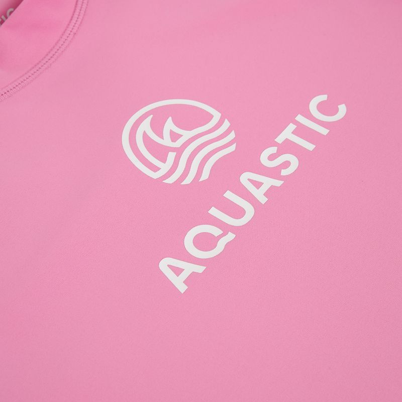 Detské tričko AQUASTIC Rimos UV 50+ UPF pink 3