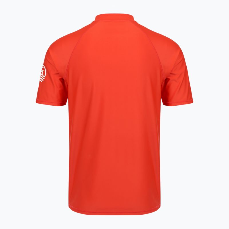 Pánske tričko AQUASTIC Rimos UV 50+ UPF orange 2