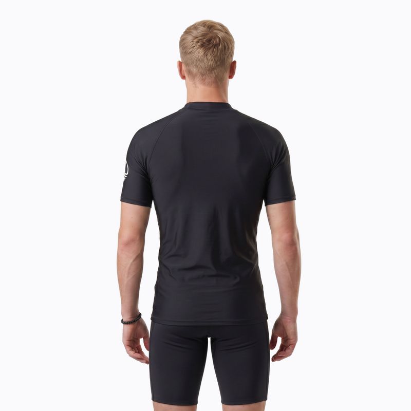 Pánske tričko AQUASTIC Rimos UV 50+ UPF black 4