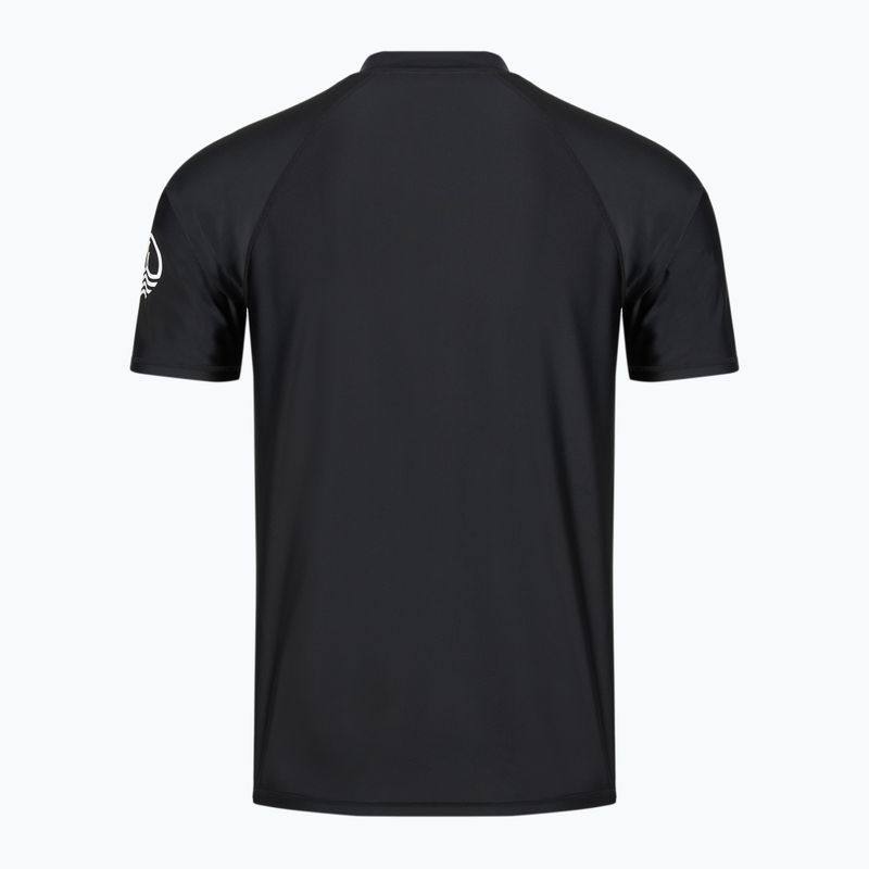Pánske tričko AQUASTIC Rimos UV 50+ UPF black 3
