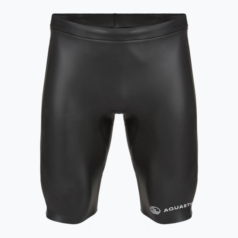 Neoprénové pánske šortky AQUASTIC OceanFlex 5/3 mm GLIDE SKIN čierna