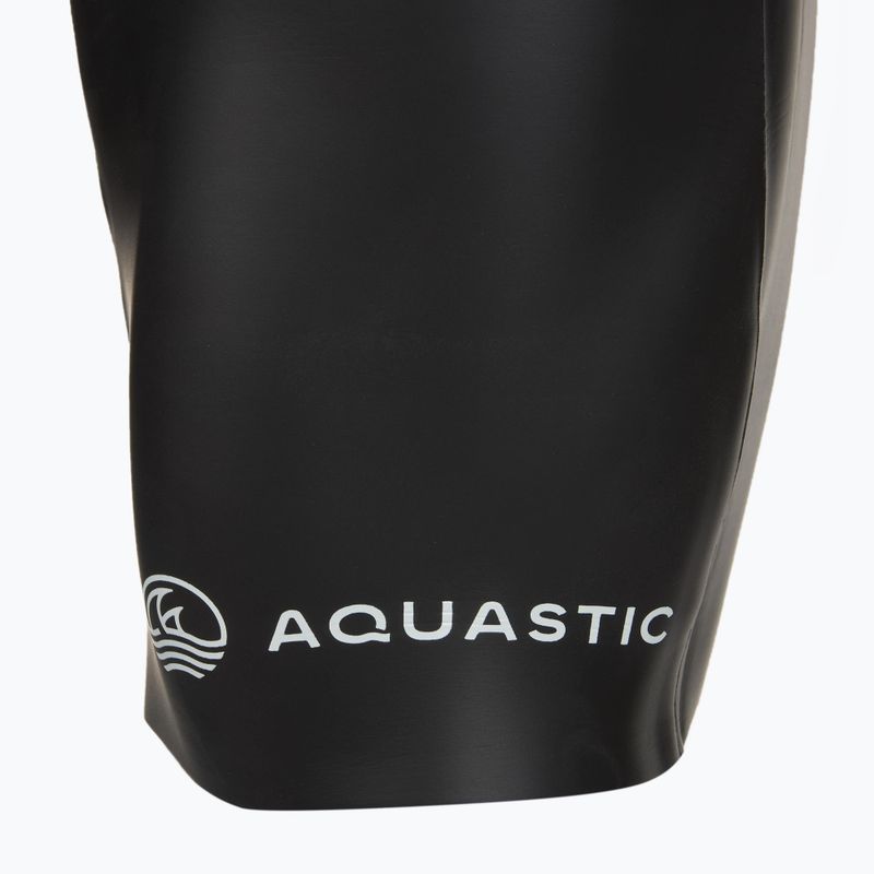 Neoprénové pánske šortky AQUASTIC OceanFlex 5/3 mm GLIDE SKIN čierna 9