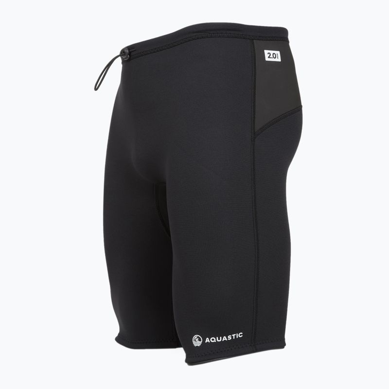Neoprénové šortky pánske AQUASTIC SeaFlex 2.0 mm čierna 7