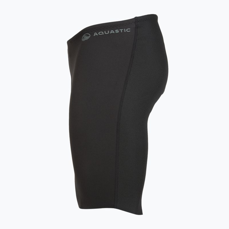 Neoprénové šortky pánske AQUASTIC HydroCore 1.5 mm čierna 4