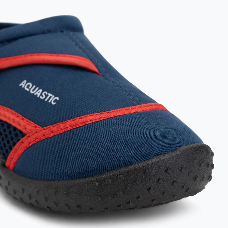 Detské topánky do vody AQUASTIC Nino navy blue/red 7