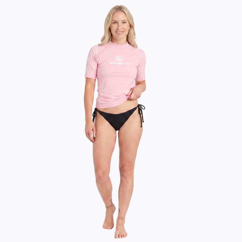 Dámske tričko AQUASTIC Rimos WMNS UV 50+ UPF pink 3
