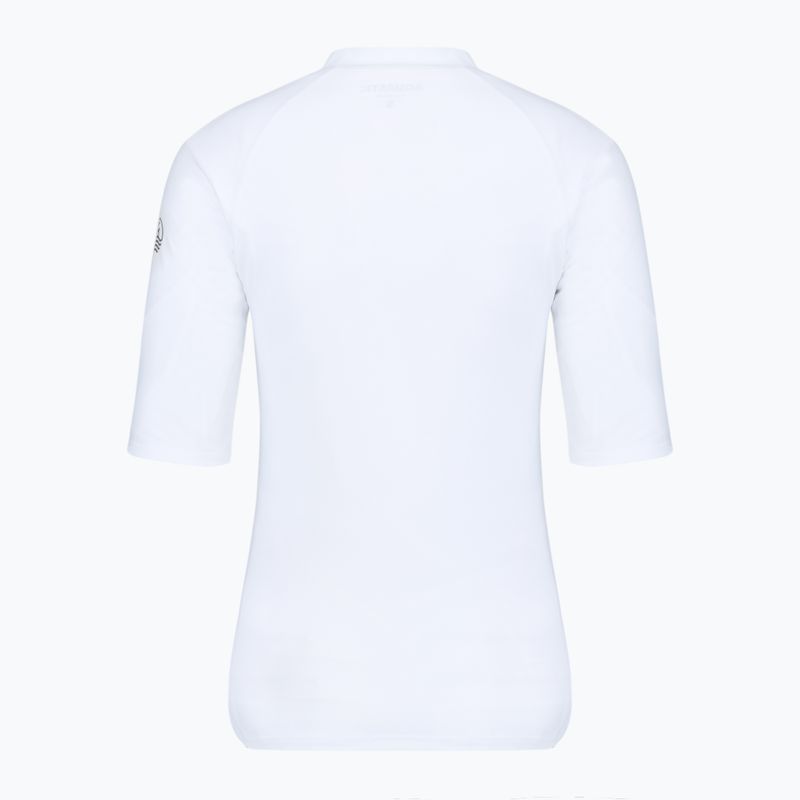 Dámske tričko AQUASTIC Rimos WMNS UV 50+ UPF white 2