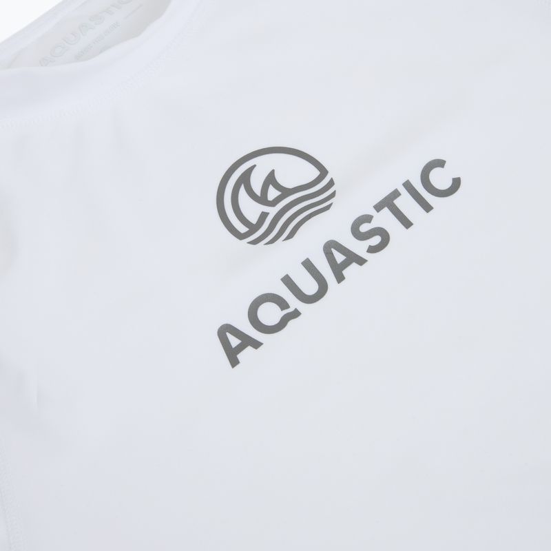 Dámske tričko AQUASTIC Rimos WMNS UV 50+ UPF white 3