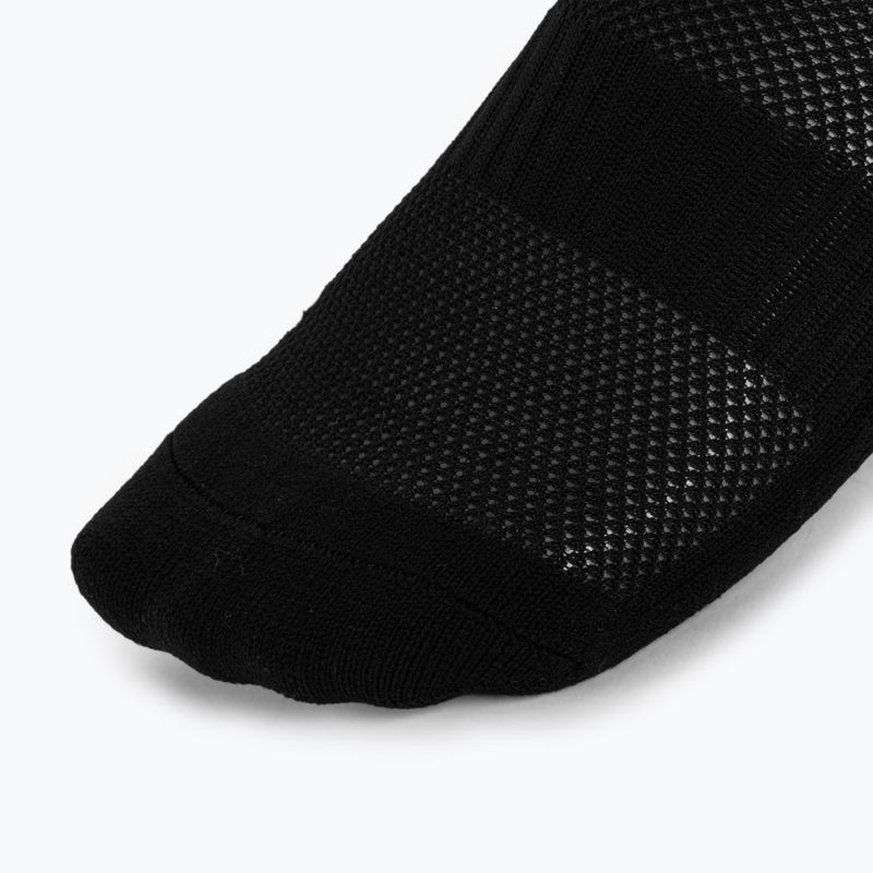 Detské futbalové ponožky OneTeam Precision Grip non-slip 2-pack black 4
