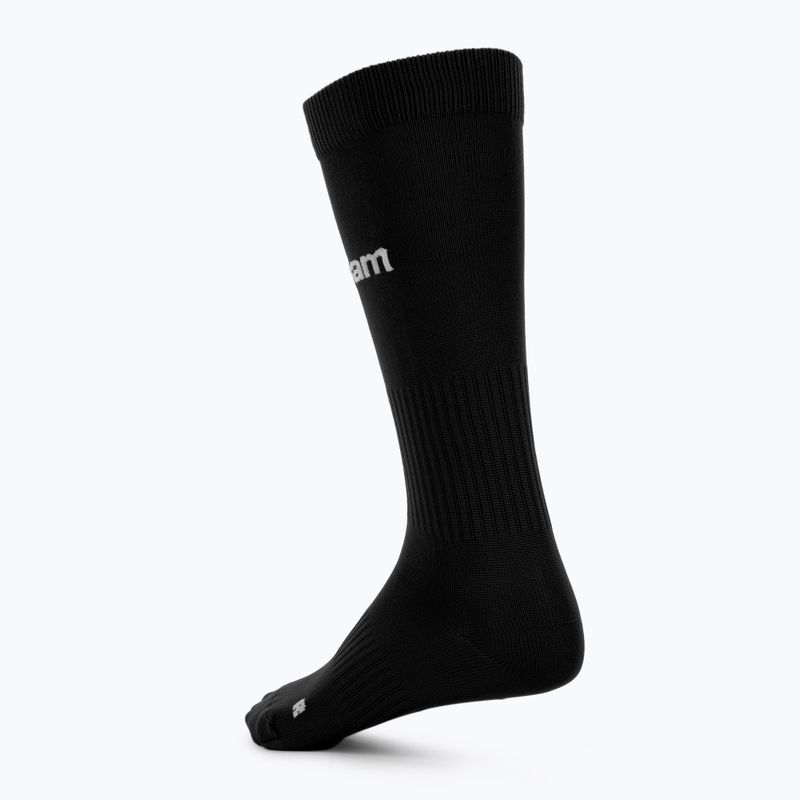 Detské futbalové ponožky OneTeam Precision football socks set 2-pack čierny 2