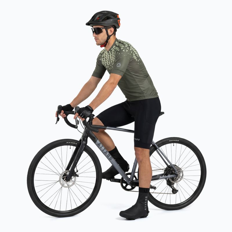 Pánsky cyklistický dres ATTABO Tevi green 6