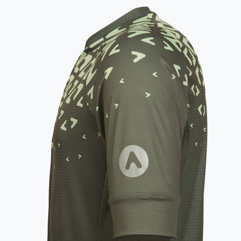 Pánsky cyklistický dres ATTABO Tevi green 6