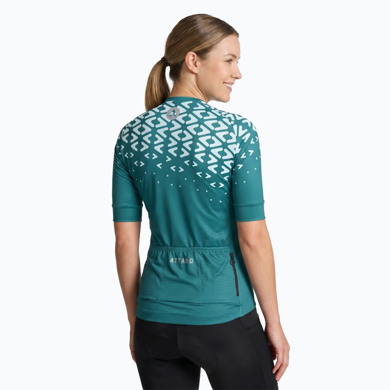 Dámsky cyklistický dres ATTABO Tevi WMNS green 2