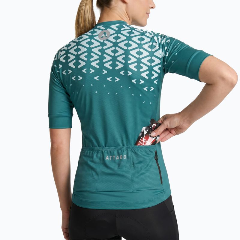 Dámsky cyklistický dres ATTABO Tevi WMNS green 4