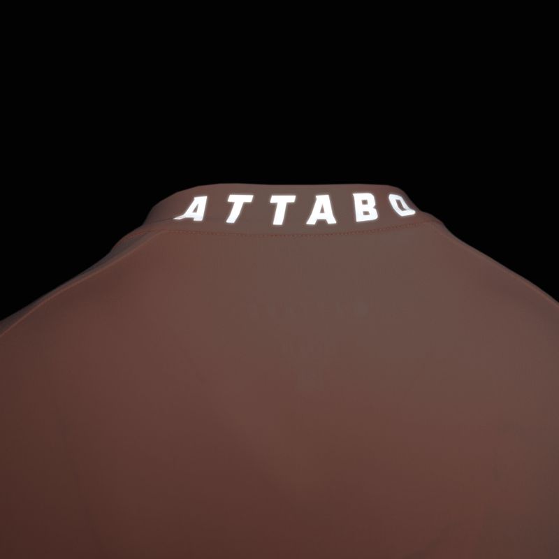 Detský cyklistický dres ATTABO TEVRA JR krátky zips ružový 16