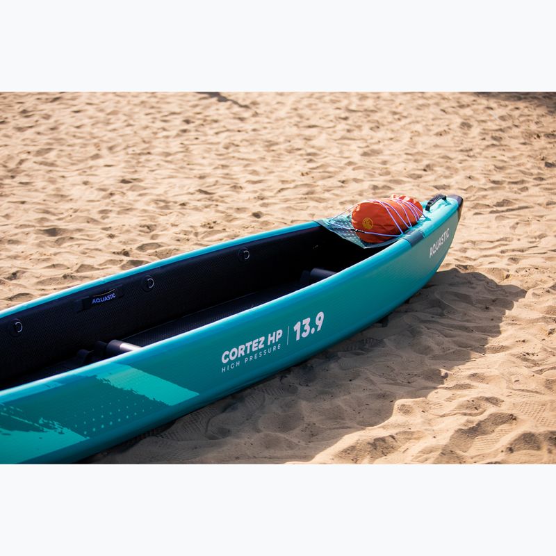 Vysokotlaký nafukovací kajak pre 2 osoby AQUASTIC Cortez 13'9" 420 cm green 21