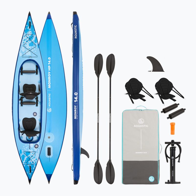 Kajak/SUP hybrid AQUASTIC Monroy 14'0" 427 cm blue