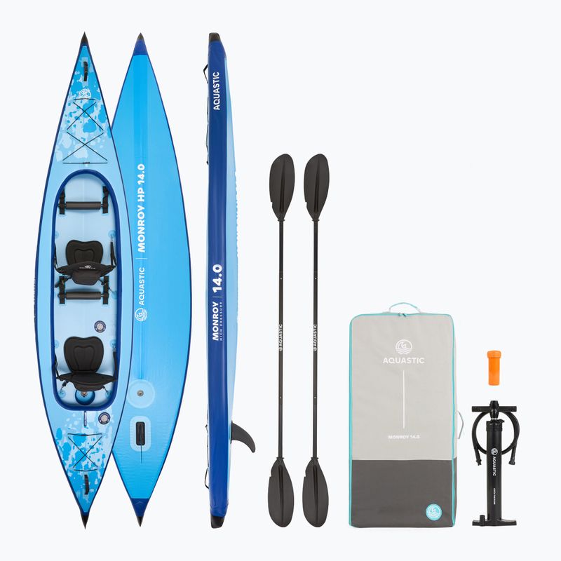 Kajak/SUP hybrid AQUASTIC Monroy 14'0" 427 cm blue