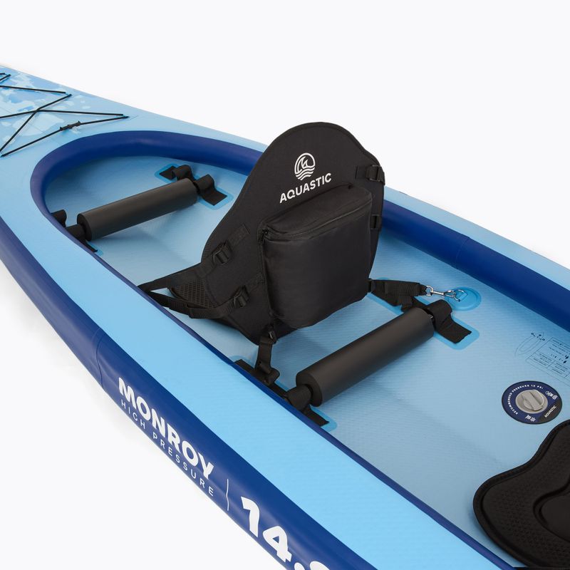 Kajak/SUP hybrid AQUASTIC Monroy 14'0" 427 cm blue 6