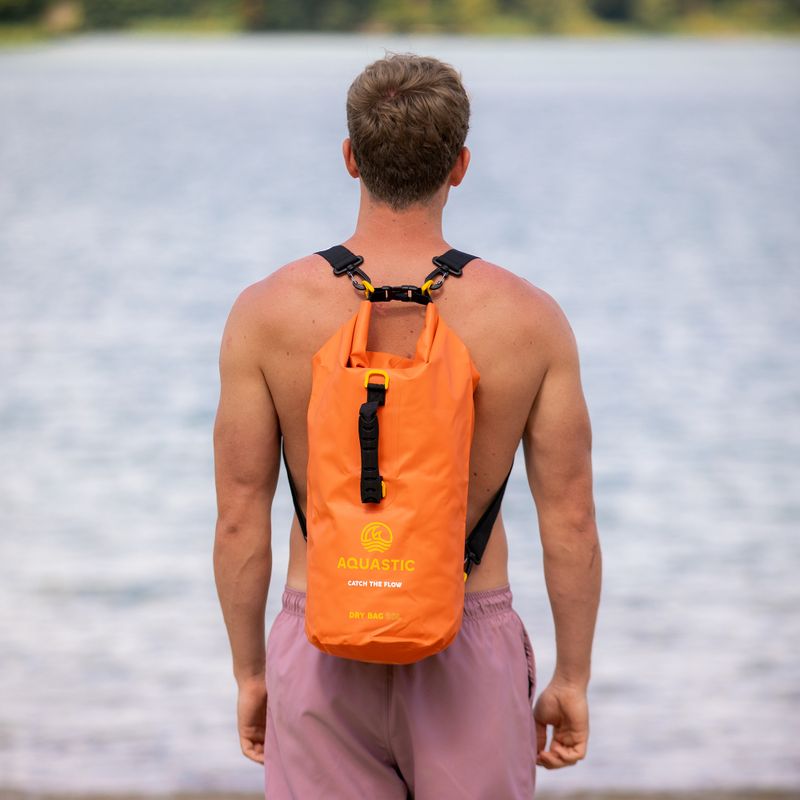 Suchý vak AQUASTIC 20 l oranžový 10