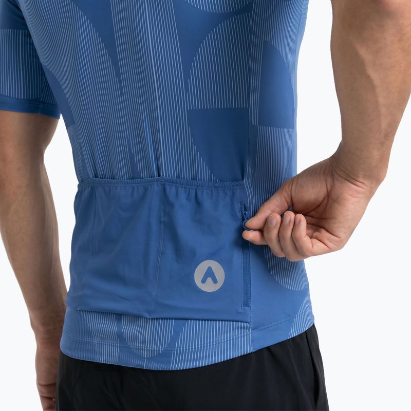 Pánsky cyklistický dres ATTABO Vites navy blue 5