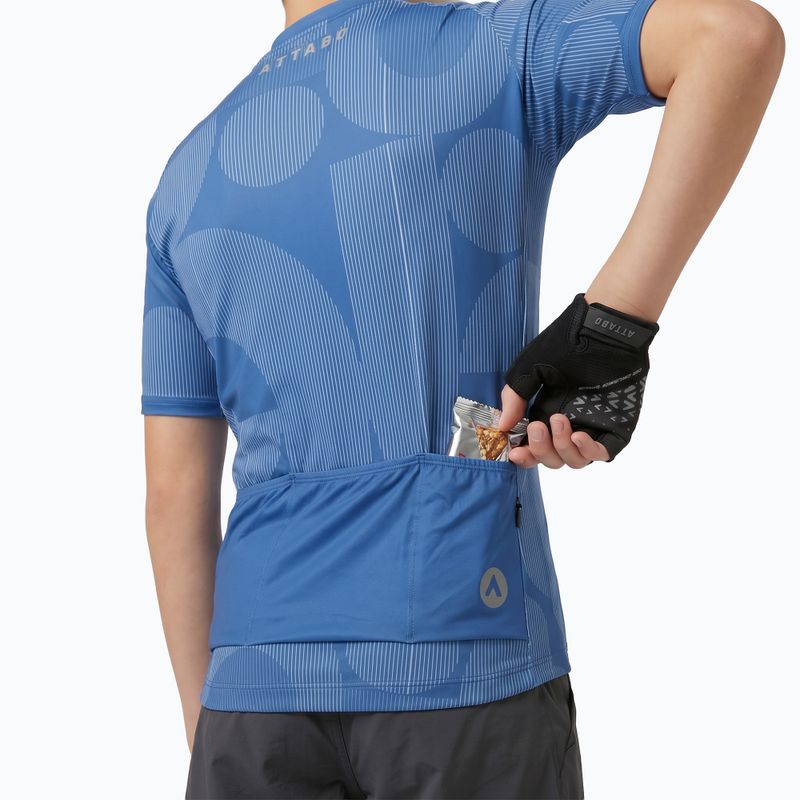Detský cyklistický dres ATTABO Vites navy blue 3