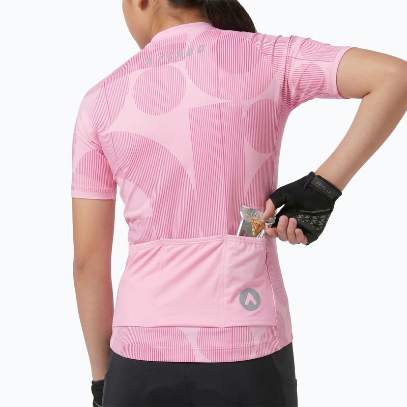 Detský cyklistický dres ATTABO Vites WMNS pink 4