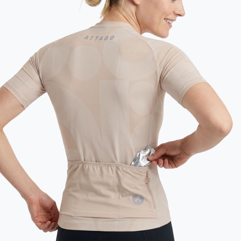 Dámsky cyklistický dres ATTABO Vites WMNS brown 4