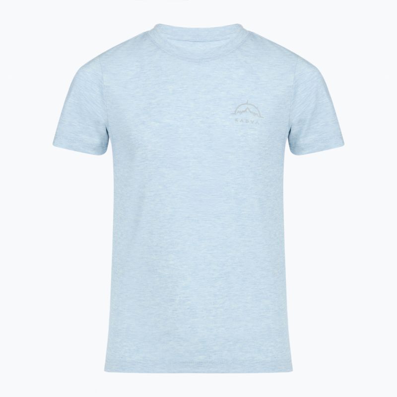 Detské trekingové tričko KADVA Merivra merino blue