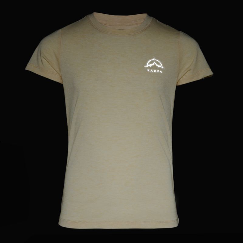 Detské trekingové tričko KADVA Merivra merino peach 5