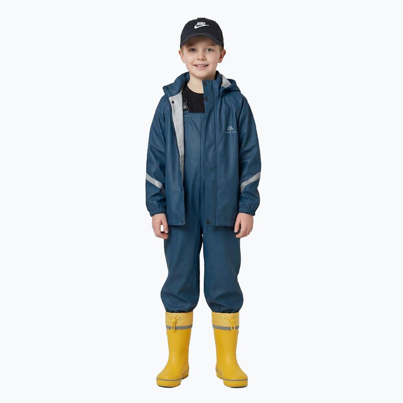 Detské gumáky KADVA PuddleProof JR s reflexnými prvkami žlté 2