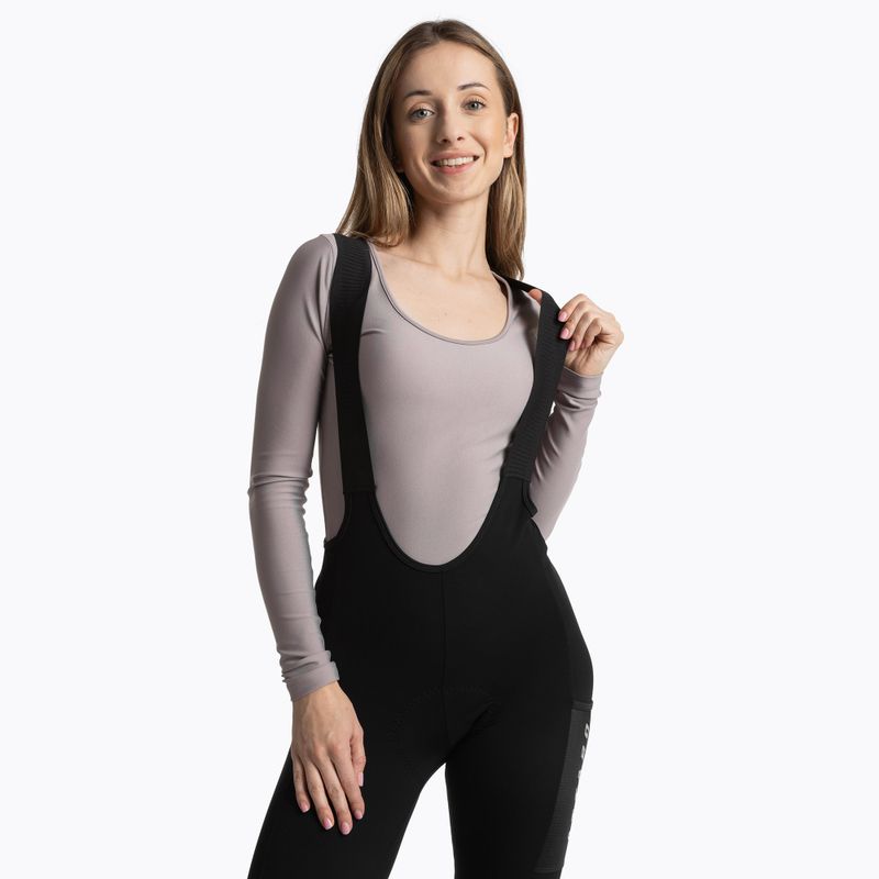 Dámske cyklistické nohavice ATTABO OFREE CARGO zateplené black 3