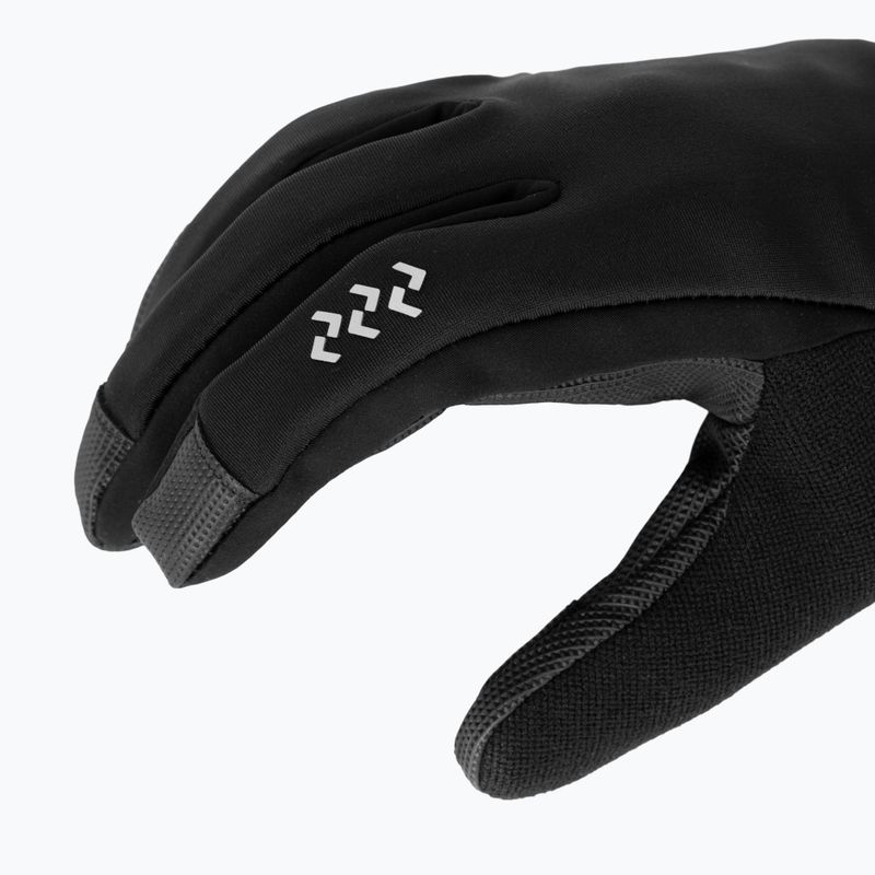 Cyklistické rukavice ATTABO LOREEF GLOVES vetruodolné zateplené black 6
