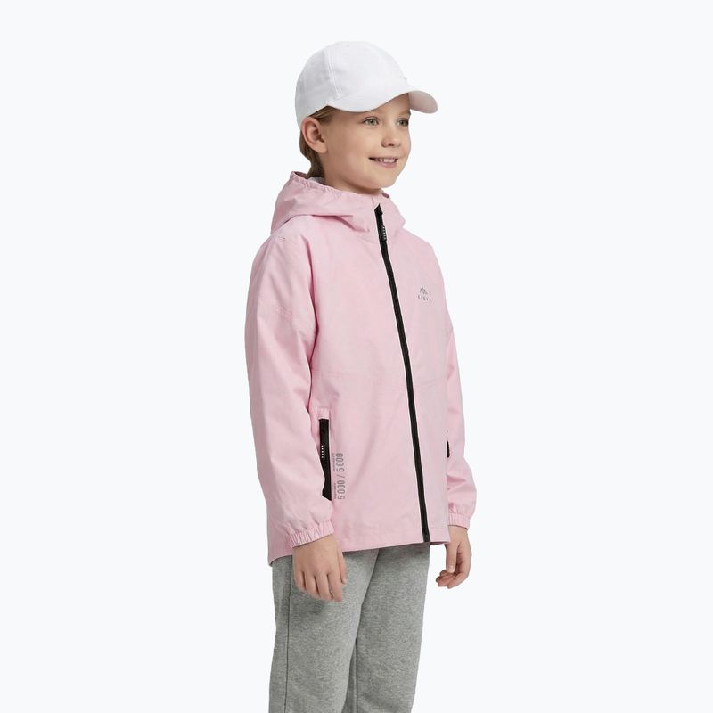 Detská nepremokavá bunda KADVA Fory Jrb pink 3