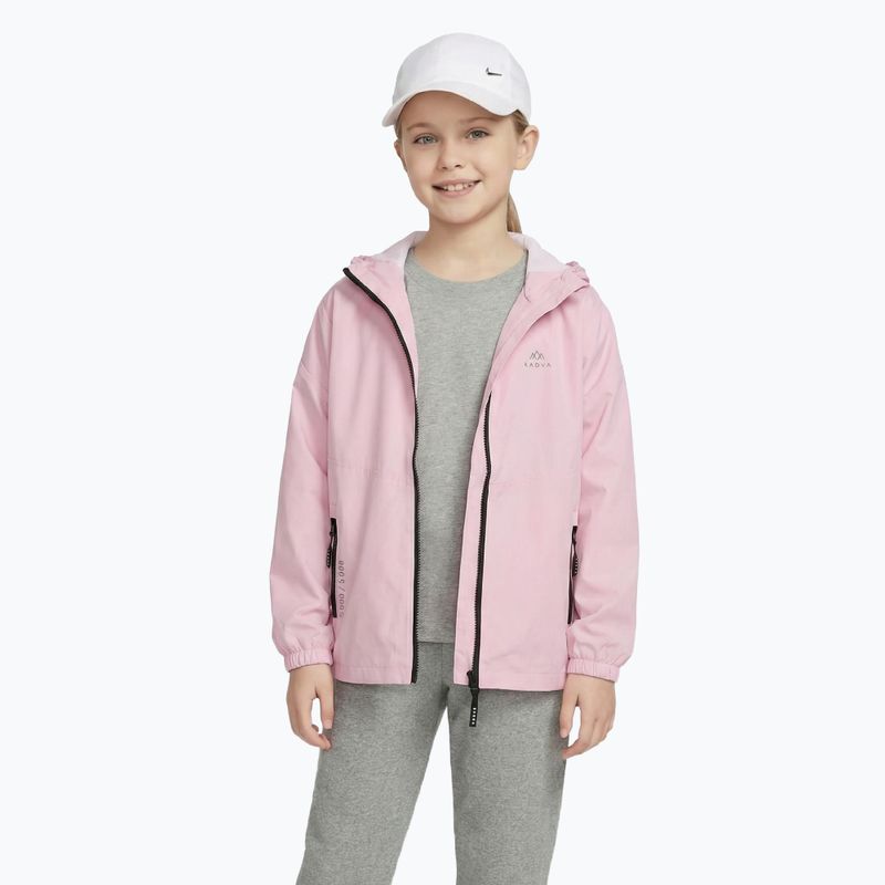 Detská nepremokavá bunda KADVA Fory Jrb pink 6