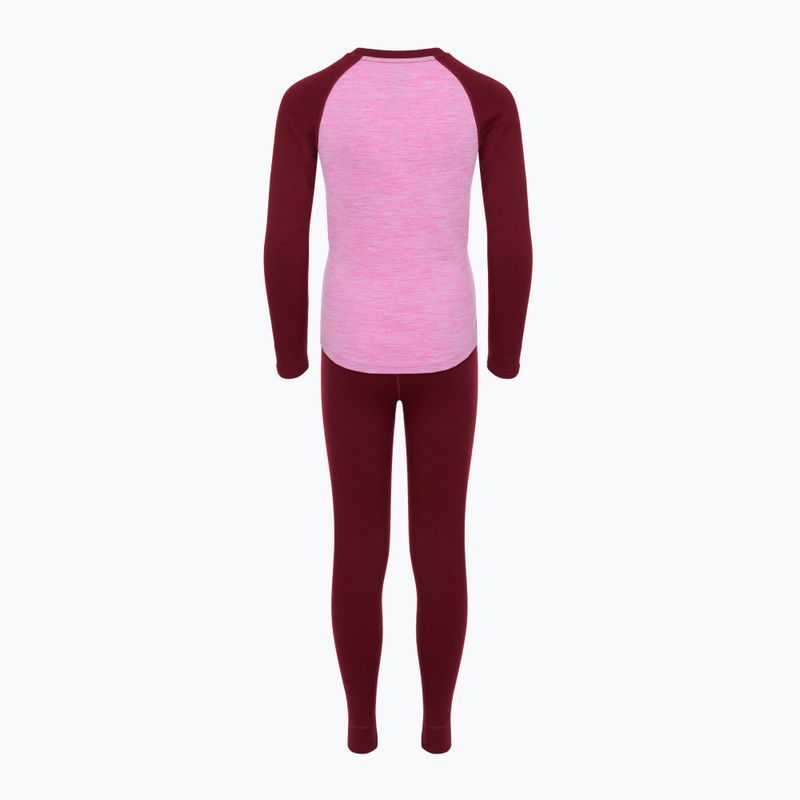 Detská termo súprava WOOLCANO Merino SET0982 purple 9