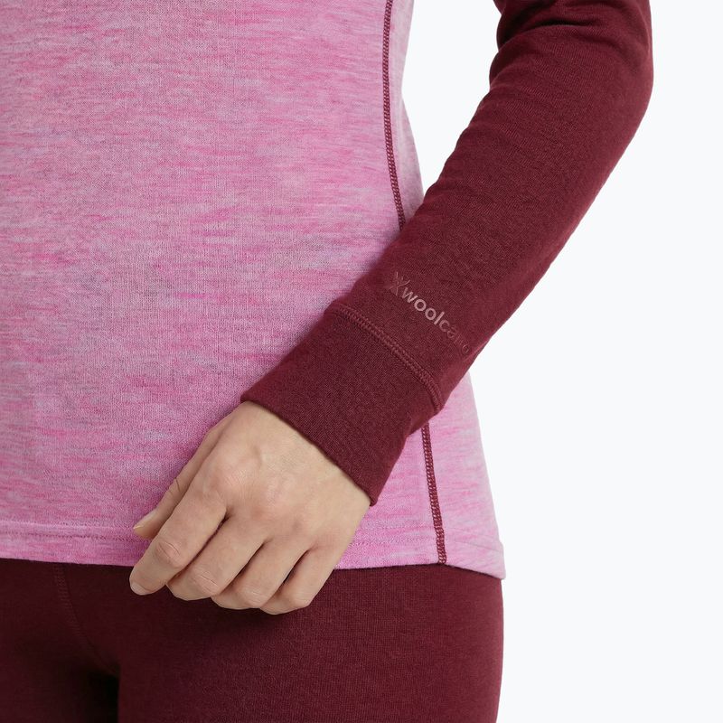 Komplet termoprádla WOOLCANO Merino SET0980 violet 4