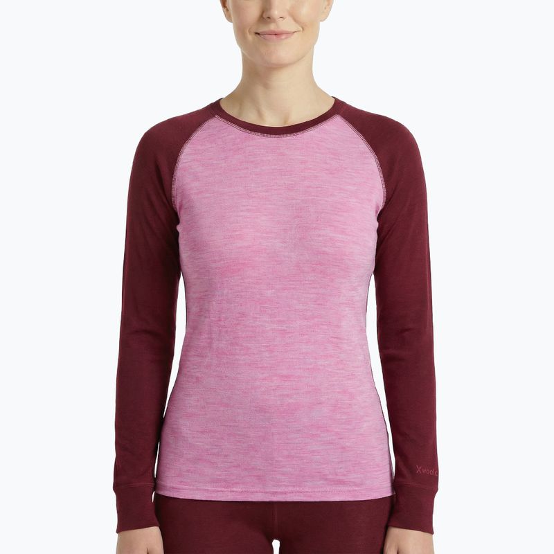 Komplet termoprádla WOOLCANO Merino SET0980 violet 5