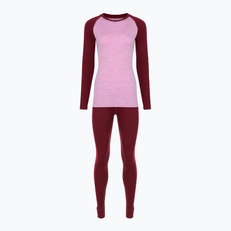 Komplet termoprádla WOOLCANO Merino SET0980 violet 9