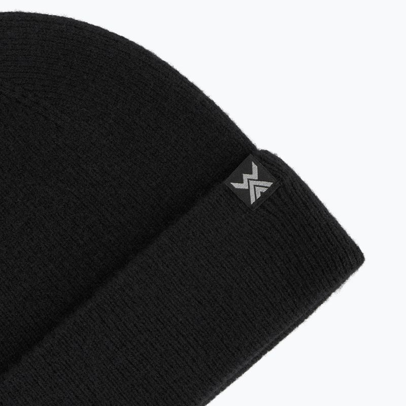 Čiapka WOOLCANO MERINO HAT1037 black 3