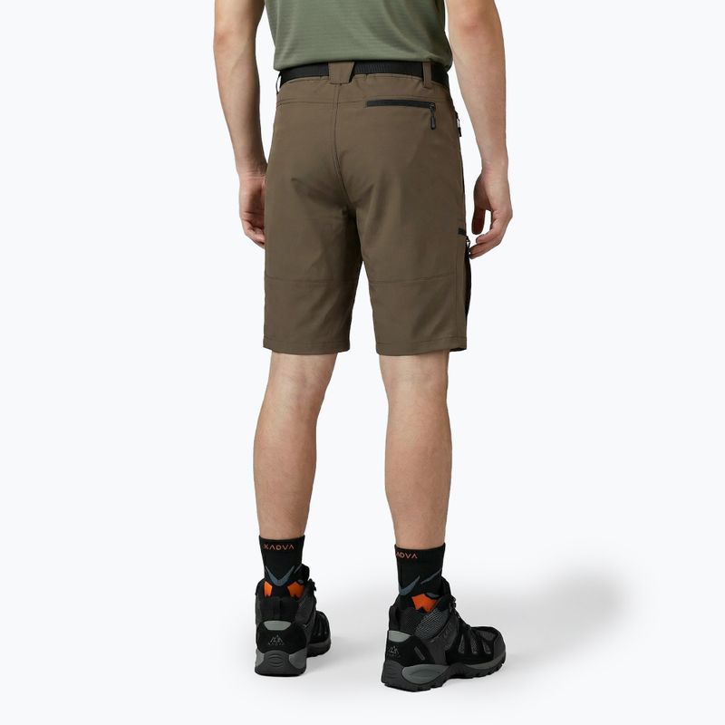 Pánske šortky KADVA Seto brown 2