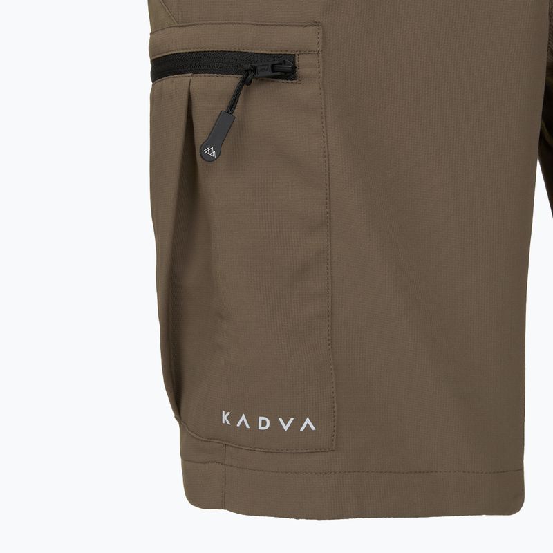 Pánske šortky KADVA Seto brown 11