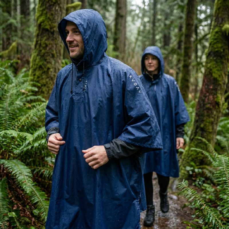 Nepremokavý plášť KADVA AquaDefend membrane 5000 navy blue 5